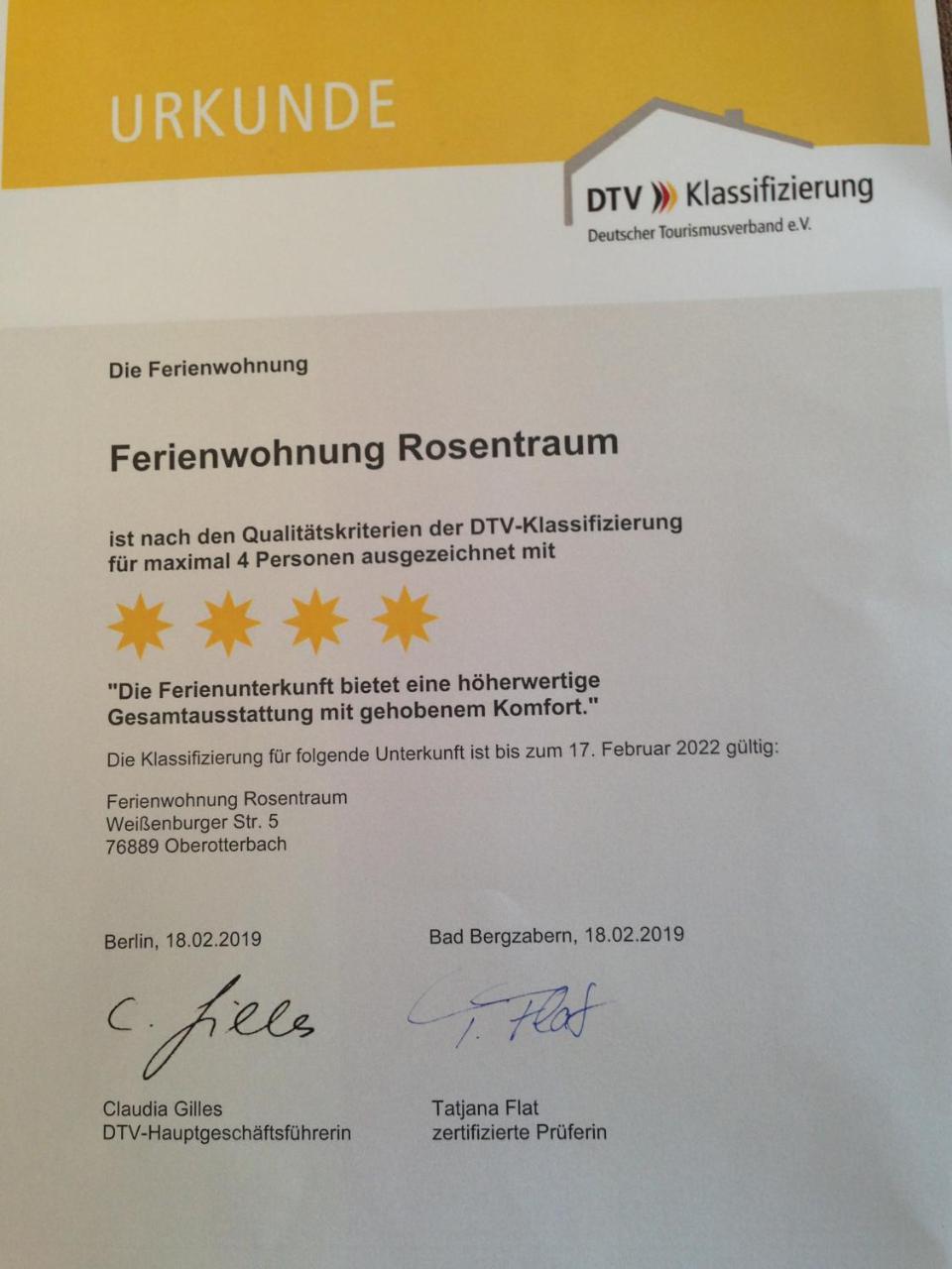 Ferienwohnung Rosentraum Oberotterbach Eksteriør billede